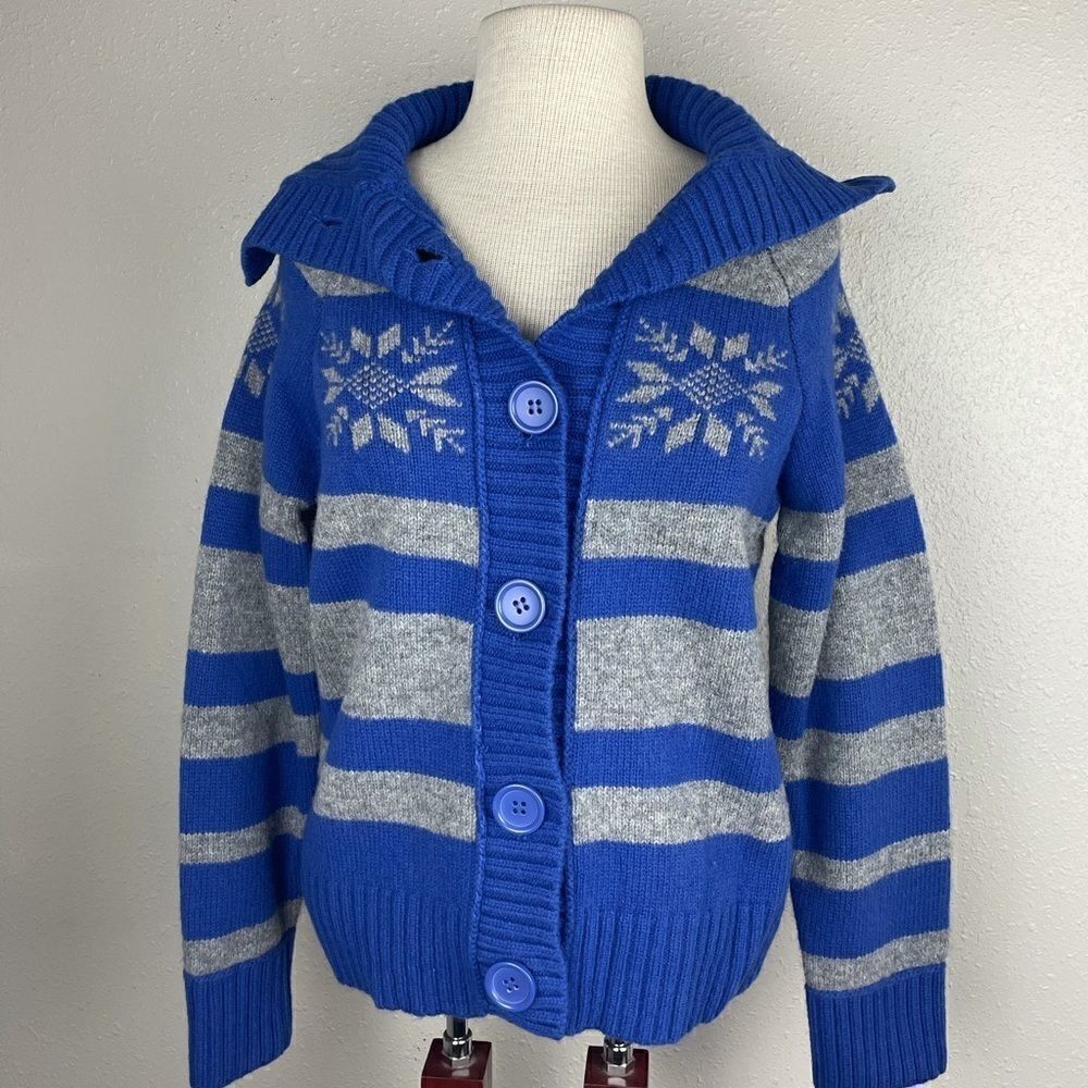 Liz Claiborne Button Up Sweater Cardigan
